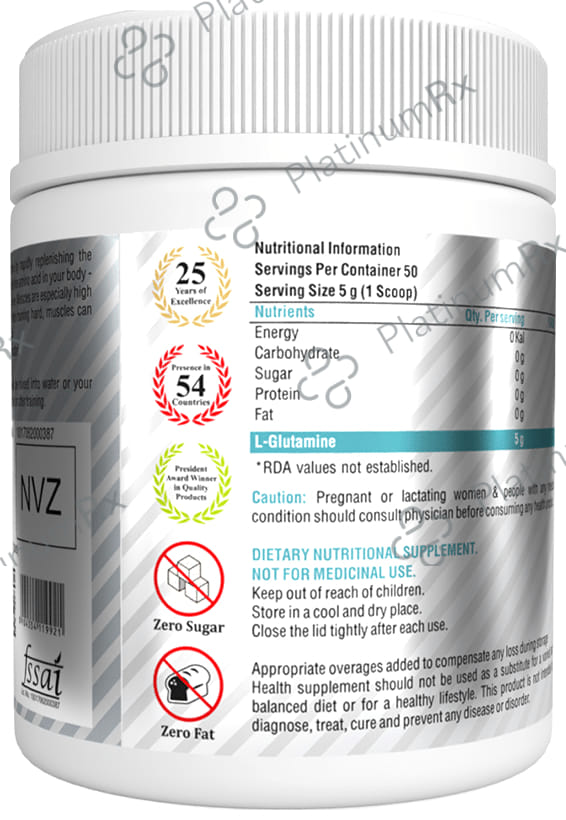 Zeelab Glutamine Powder