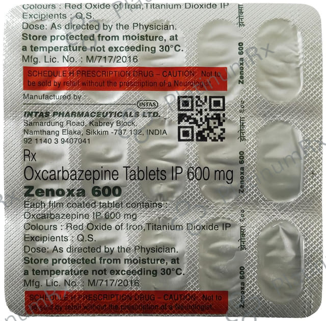Zenoxa 600mg Tablet 15s