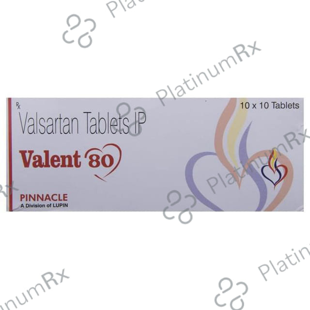 Valent 80mg Tablet 10s