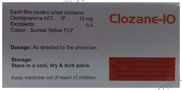 Clozane 10 Tablet