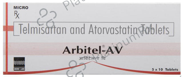 Arbitel Av 10/40mg Tablet 10s