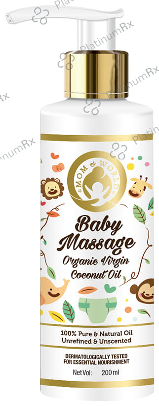 Mom & World Baby Massage Organic Virgin Coconut Oil
