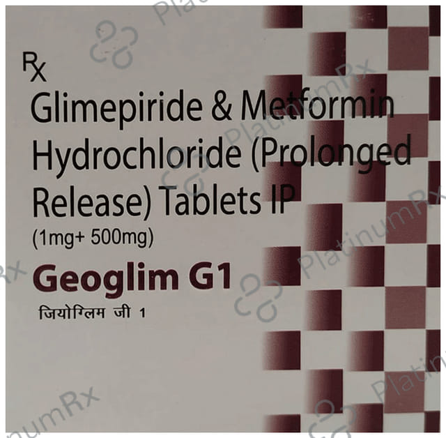 Geoglim G 1/500mg Tablet SR 15s