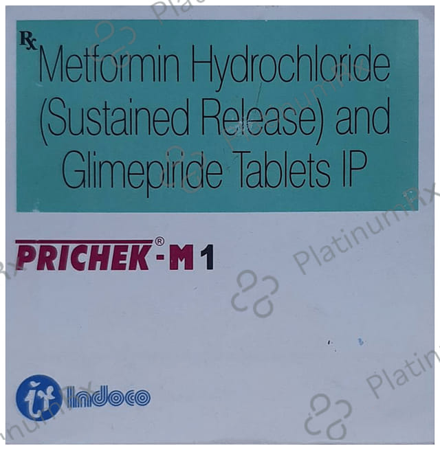 Prichek M 1/500mg Tablet SR 15s