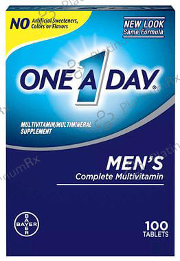 One A Day Bayer Men's Complete Multivitamin Tablet 100 Tablet