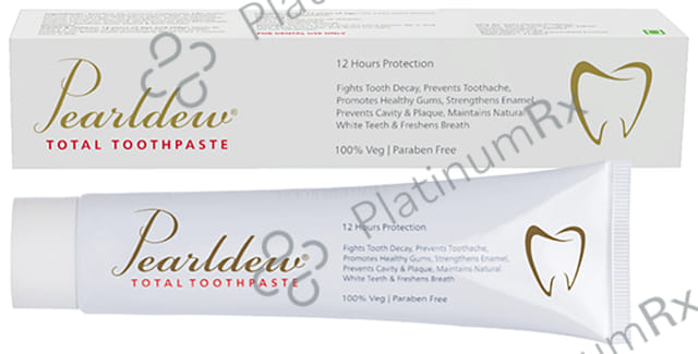 Pearldew Total Toothpaste (100gm Each) 1 Tube