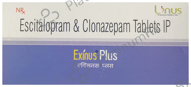 Exinus Plus 0.5mg/10mg Tablet