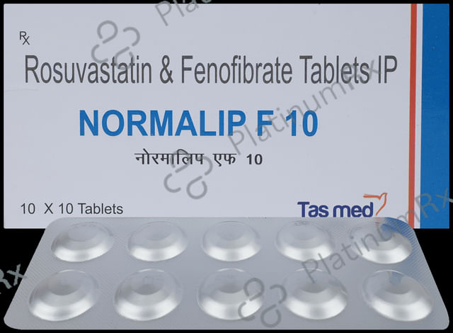 Normalip F 160/10mg Tablet 10s