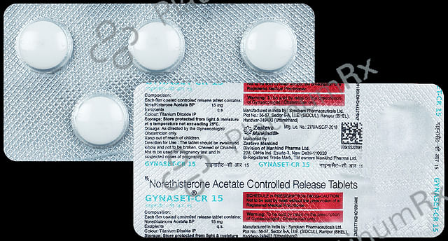 Gynaset CR 15mg Tablet 5s
