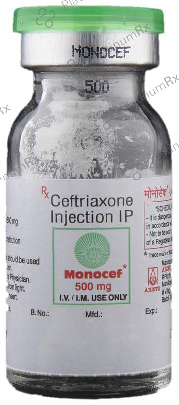 Monocef 500mg Injection 2ml