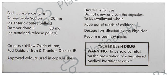 Rabiros D 30/30mg Capsule SR 10s