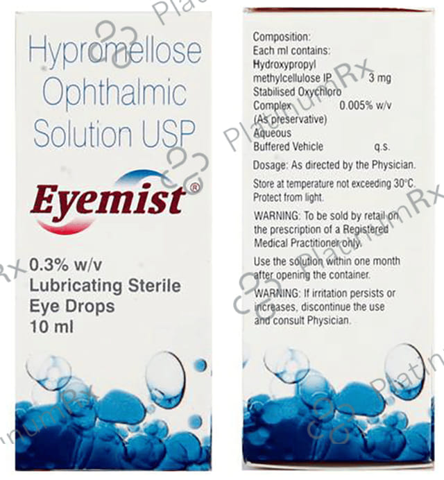 Eyemist 0.3% Ophthalmic Solution 10ml