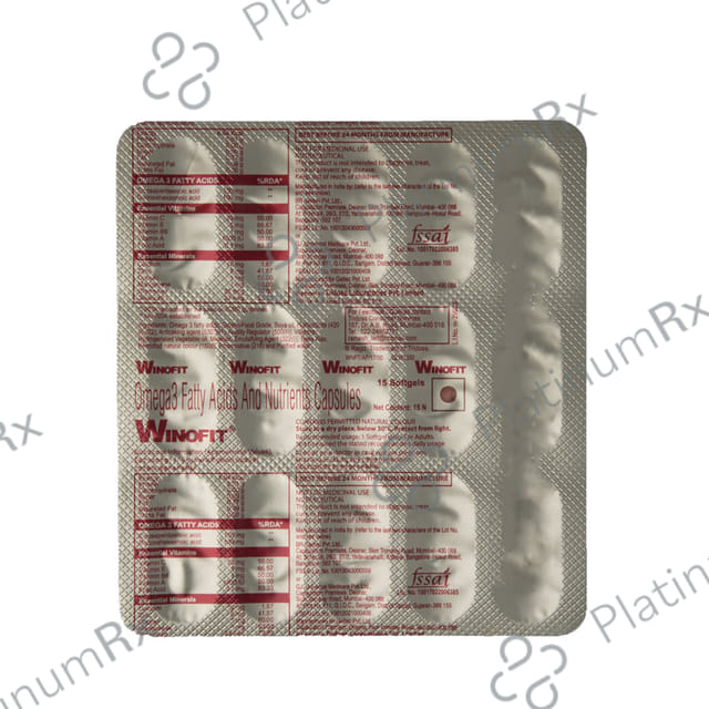 Winofit Soft Gelatin Capsule 15s
