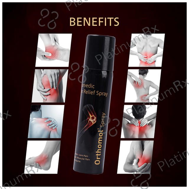 Orthomol Pain Relief Spray (55gm Each) 1 Bottle
