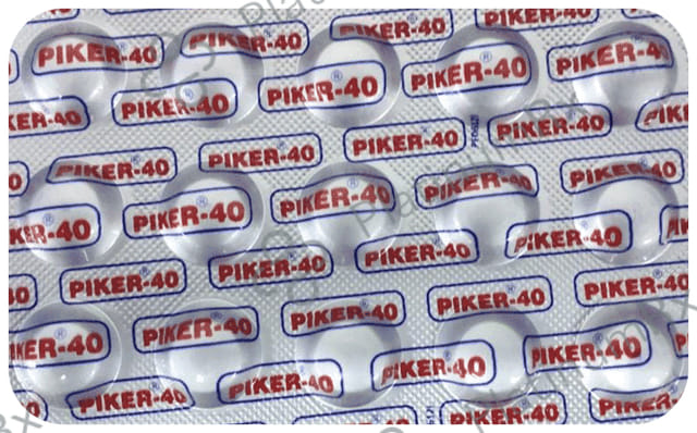 Piker 40mg Tablet 15 tablets