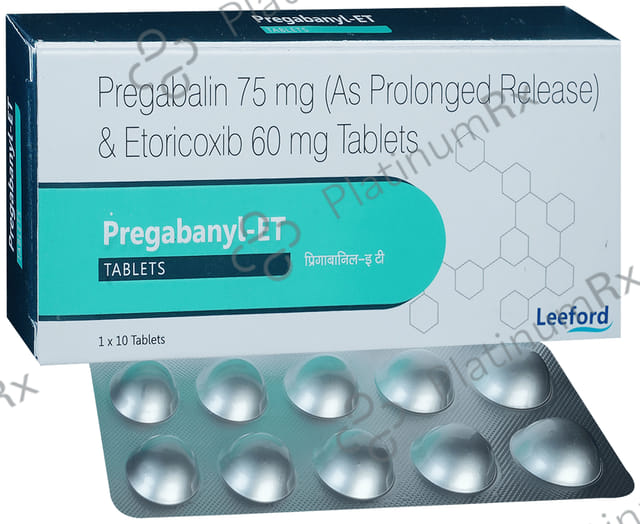 Pregabanyl ET Tablet PR 10s