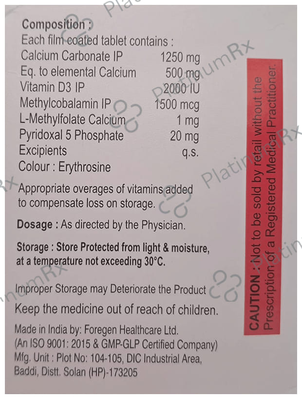 C4Cal XT Tablet 15s