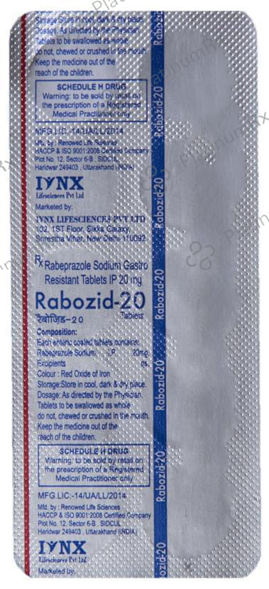 Rabozid 20 Tablet