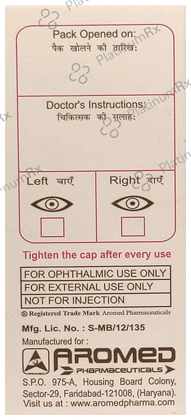 Moxi-P Eye Drop (Preservative Free)