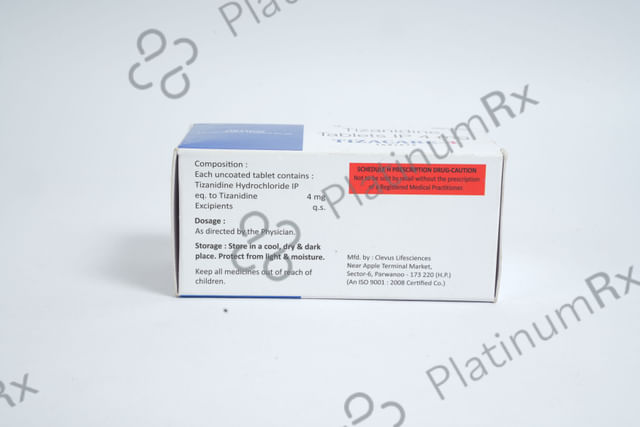 Tizacare 4mg Tablet 10s