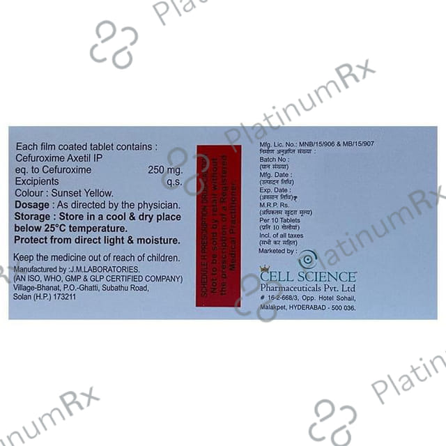 Preciocef 250 Tablet