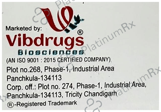 Vibmoxcid CV 375 250/125mg Tablet 10s