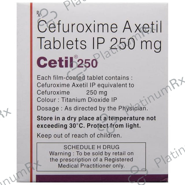 Cetil 250mg Tablet 10s
