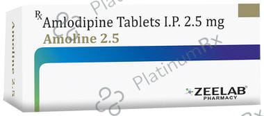 Amoline 2.5mg Tablet 10s