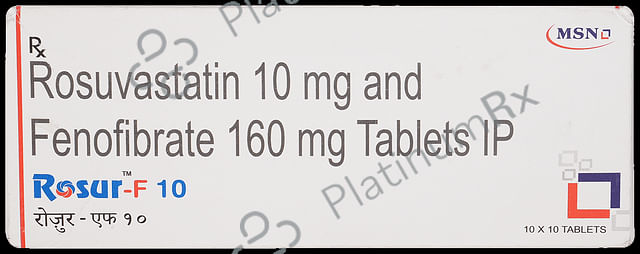 Rosur F 160/10mg Tablet 10s