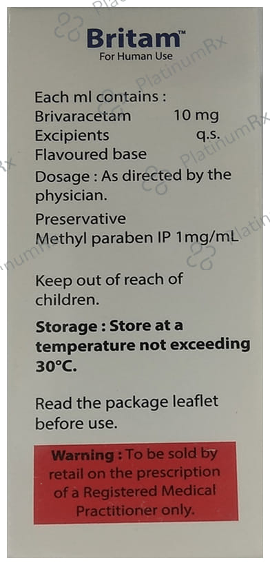 Britam 10mg Oral Solution 100ml