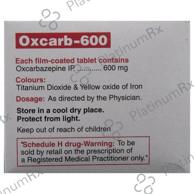 Oxcarb 600 Tablet