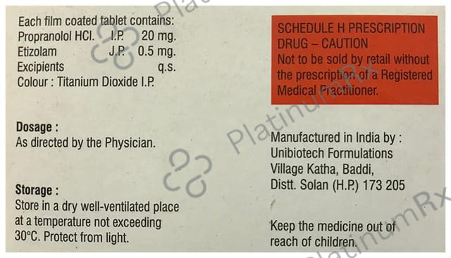 Ambulax ET 0.5/20mg Tablet 10s