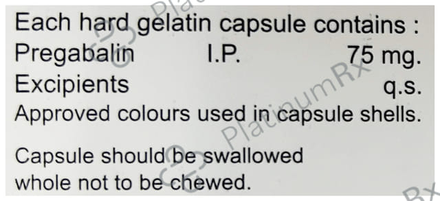 Pregacon 75 Capsule