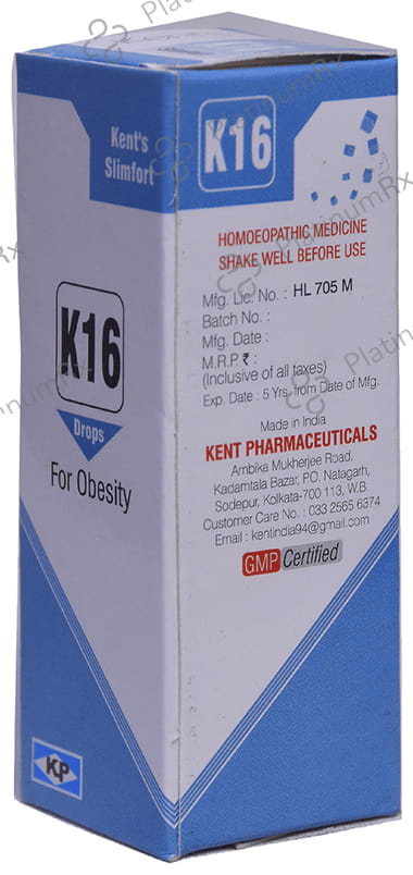 Kent's K16 Obesity Oral Drops