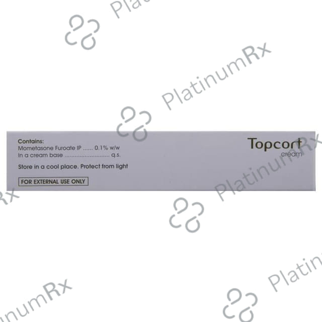 Topcort 0.1% Cream 15gm