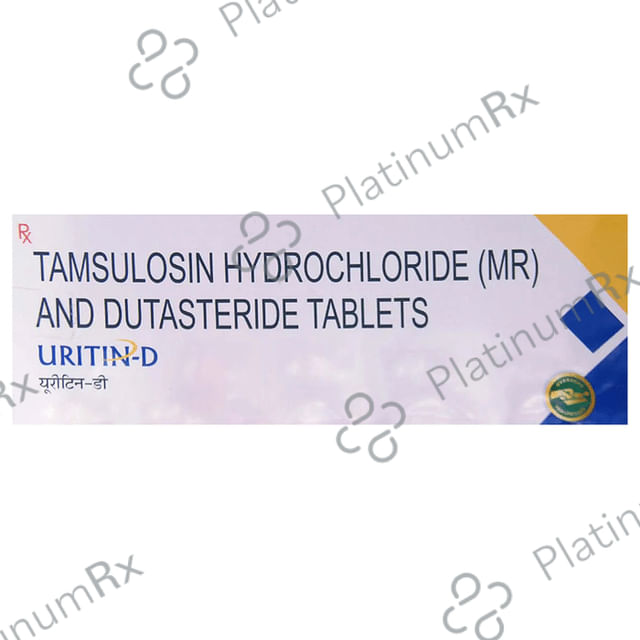 Uritin D 0.4/0.5mg Tablet MR 10s