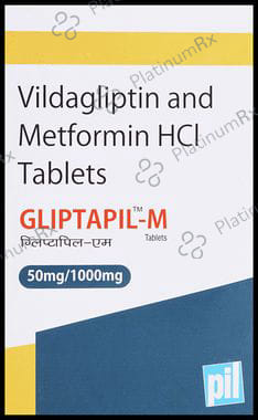 Gliptapil M 1000/50mg Tablet 10s