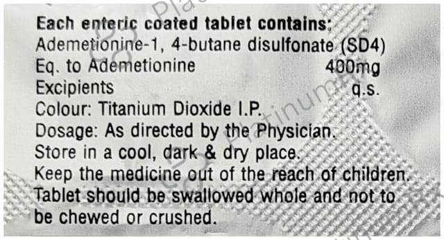 Hepadem 400mg Tablet 10s