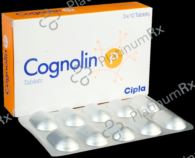 Cognolin P 500/400mg Tablet 10s