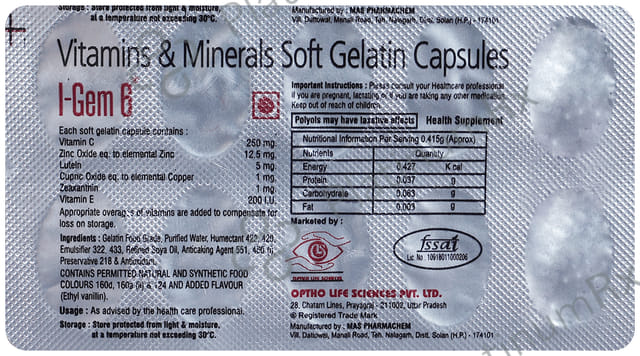 I-Gem 6 Capsule