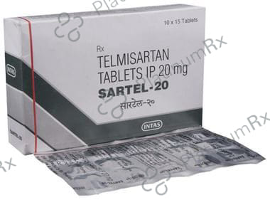 Sartel 20mg Tablet 15s