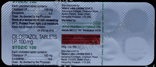 Stozic 100mg Tablet