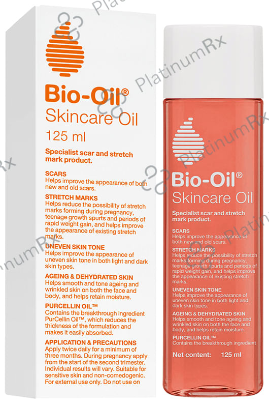 Bio-Oil Original Face & Body Oil - For Stretch Marks & Scar Removal 125 ml