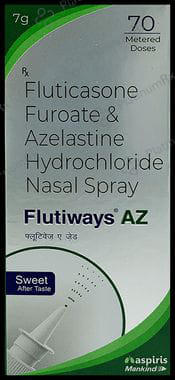 Flutiways AZ Nasal Spray 140/27.5mcg 70MDI