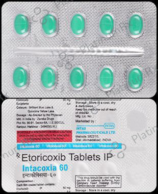 Intacoxia 60mg Tablet 10s