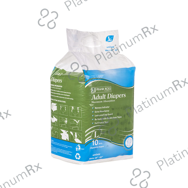 Frank Ross Pharmacy Adult Diaper Large 10s