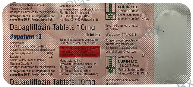 Dapaturn 10mg Tablet 10s