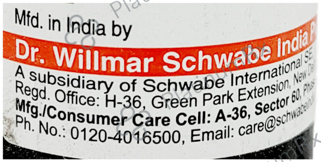 Dr Willmar Schwabe India Paeonia Officinalis Mother Tincture Q