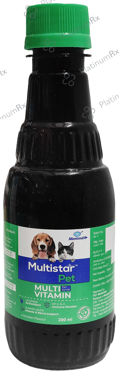 Multistar Pet Syrup Chicken Flavour