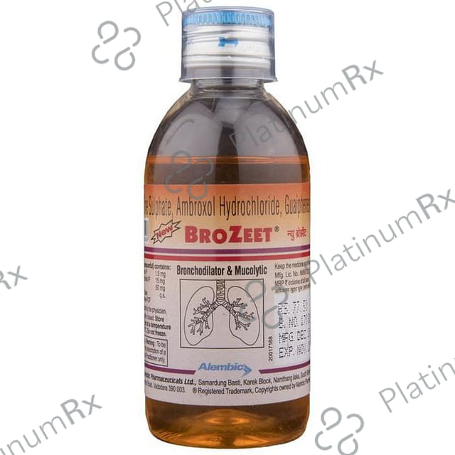 New Brozeet Syrup 100ml